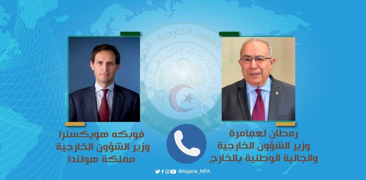 تكذيب ضمني من وزير الخارجية الهولندي لنظيره الجزائري بعد ادعائه مناقشة ملفَّي الصحراء وفلسطين في مكالمة بينهما