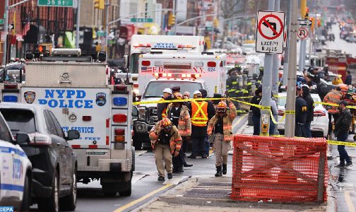 إصابة 13 شخصا على الأقل في حادث إطلاق نار بمترو الأنفاق بنيويورك