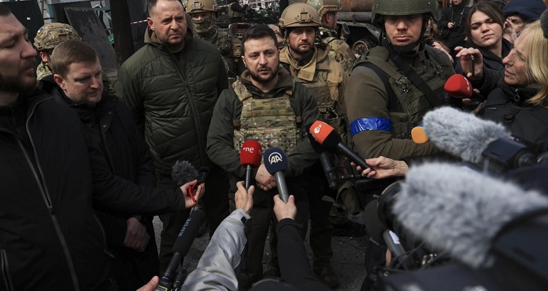  زيلينسكي: أوكرانيا ستكون أشبه بإسرائيل كبيرة 