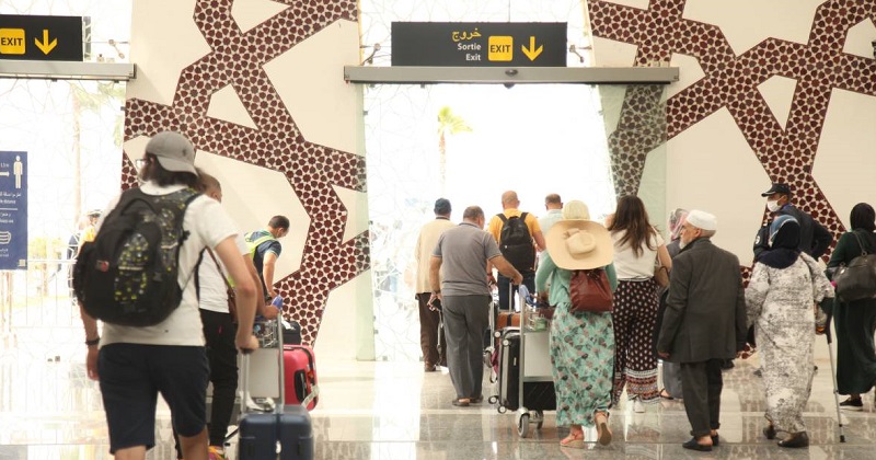 حوالي مليون مسافر عبروا مطار الدار البيضاء منذ استئناف الرحلات الجوية