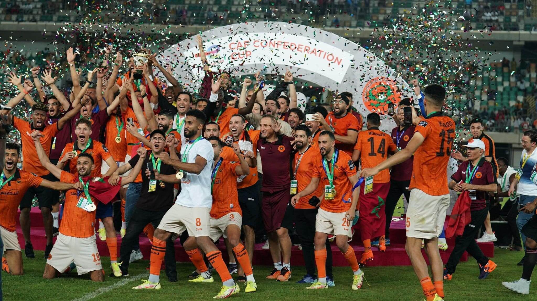 الملك محمد السادس لنهضة بركان: فخورون برفعكم راية المغرب خفاقة شامخة على منصة التتويج الإفريقي