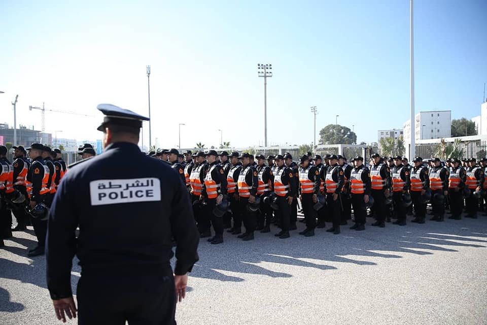 6000 عنصر من القوات العمومية لتأمين نهائي أبطال إفريقيا بين الوداد الرياضي والأهلي المصري