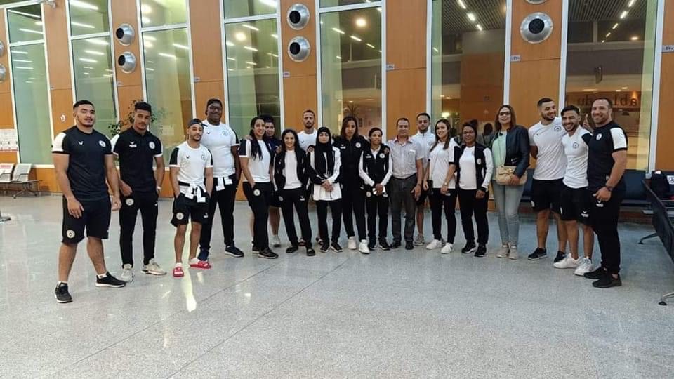 المنتخب المغربي يحل بالجزائر للمشاركة في بطولة إفريقيا للجودو