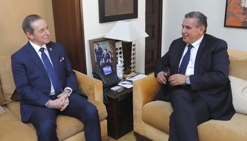 أخنوش يجري مباحثات مع رئيس مجلس الشيوخ البولندي