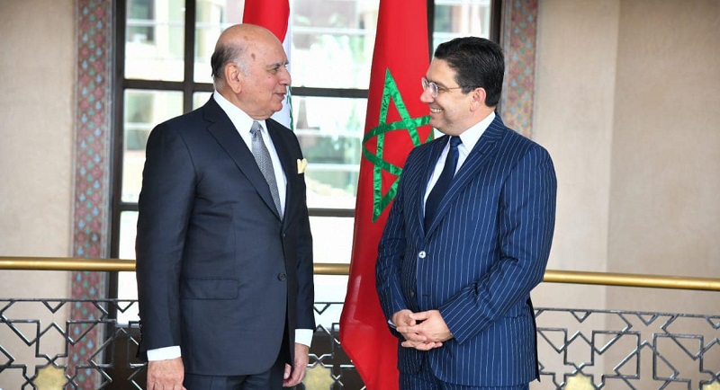  وزير الخارجية العراقي يؤكد دعم بلاده للوحدة الترابية للمغرب 