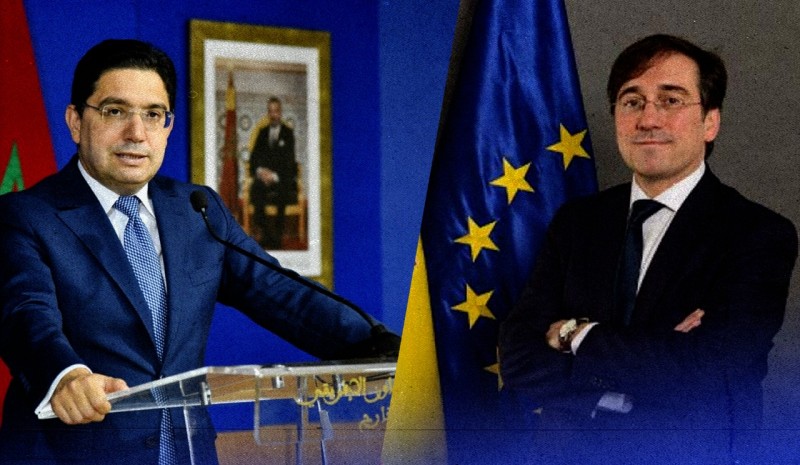  "إل إسبانيول" قالت إنه سيكون فرصة لتوضيح قضية التجسس.. ألباريس يلتقي بوريطة على هامش اجتماع التحالف الدولي بمراكش 