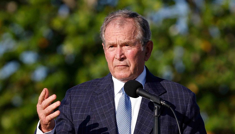  بوش يصف حرب العراق بأنها غير مبررة 