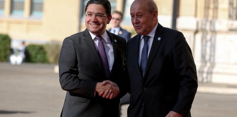 وزير الخارجية الفرنسي يصل مراكش واجتماع غير معلن بينه وبين بوريطة اليوم