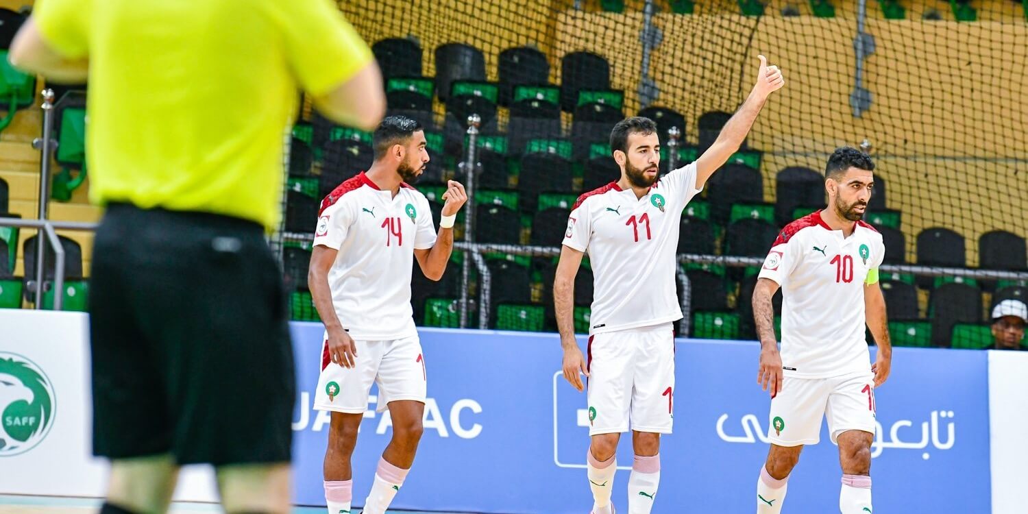 المنتخب المغربي يحقق الانتصار في افتتاح بطولة كأس العرب للمنتخبات لكرة القدم داخل القاعة