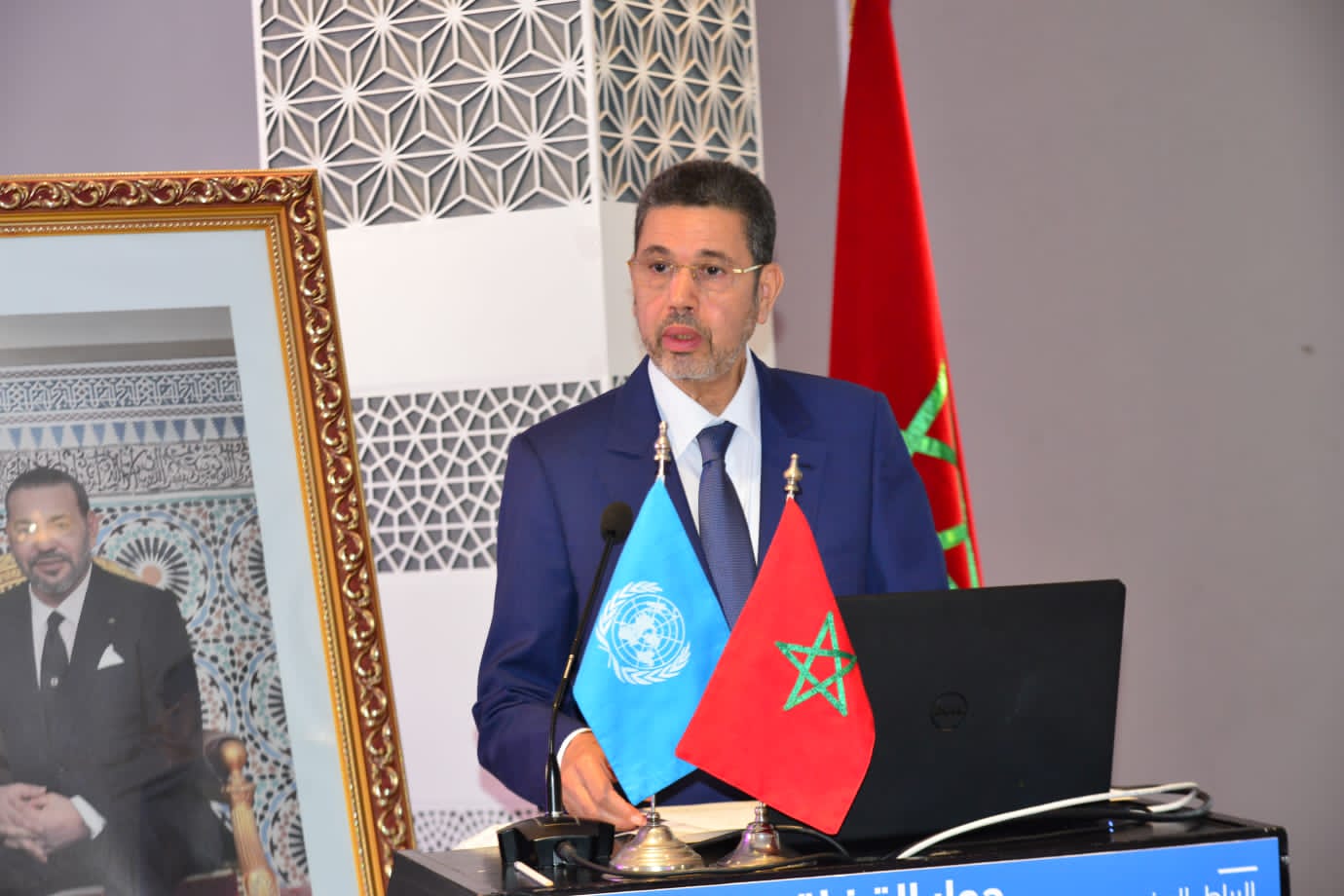 عبد النبوي أمام "اليونيسكو": الحق في التعبير مقيد بحماية النظام العام والقانون المغربي حدد الأسرار الممنوعة على الصحافة