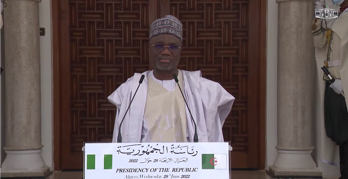  تبّون يستقبل السفير النيجيري حول مشروع "أنبوب الغاز" بعد تقدّم المشروع المماثل بين المغرب وأبوجا 