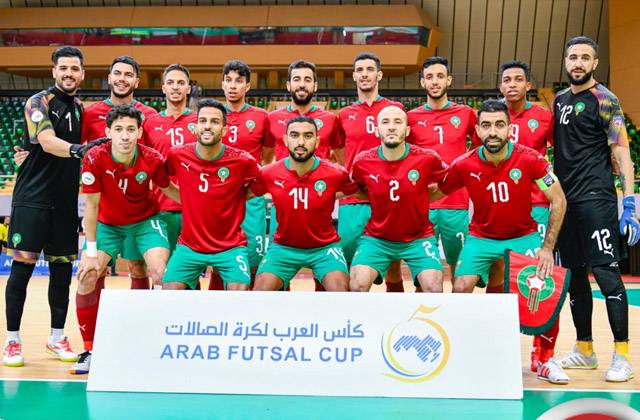 المنتخب المغربي يبلغ نصف نهائي كأس العرب للمنتخبات لكرة القدم داخل القاعة