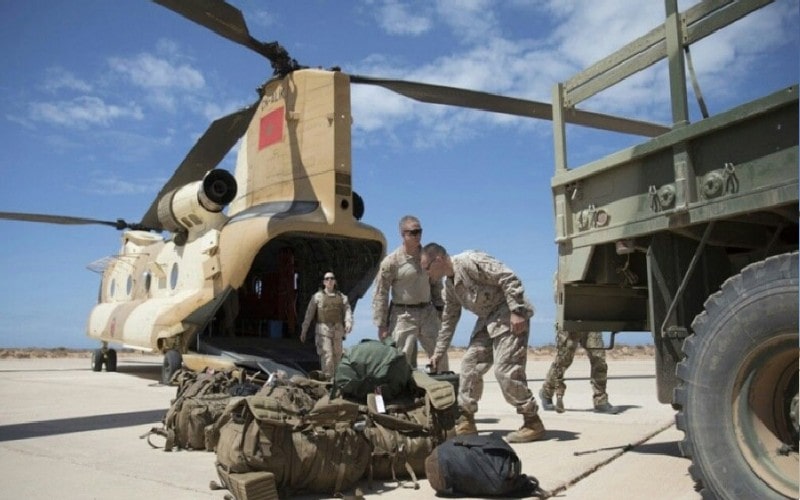 مناورات "الأسد الإفريقي" بين المغرب وأمريكا تنتقل إلى حدود تندوف بعد تهديدات "البوليساريو" بتنفيذ هجمات على مدن الصحراء