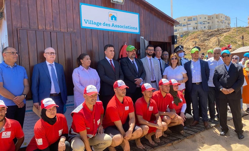  أمانديس طنجة تحصل على اللواء الأزرق بشاطئ با قاسم 