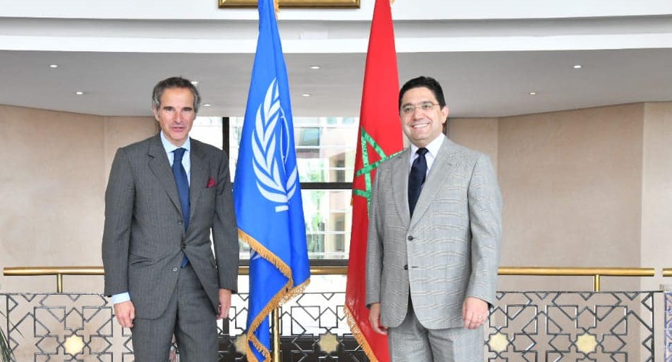 لمناقشة استخداماتها السلمية.. المدير العام للوكالة الدولية للطاقة الذرية يتباحث مع بوريطة وبنعلي بالرباط