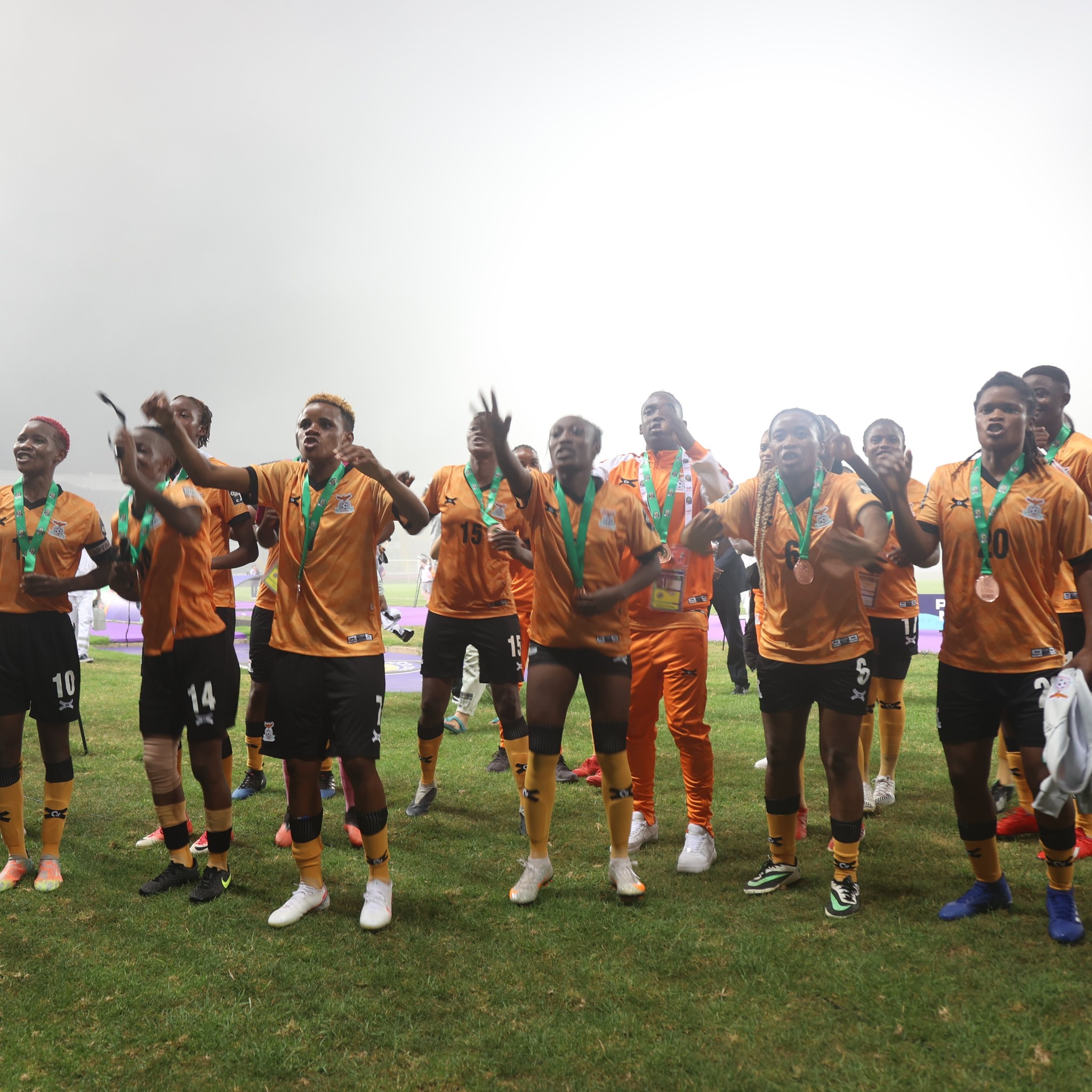  المنتخب الزامبي النسوي يحرز الميدالية البرونزية لكأس إفريقيا للسيدات بفوزه على نظيره النيجيري 