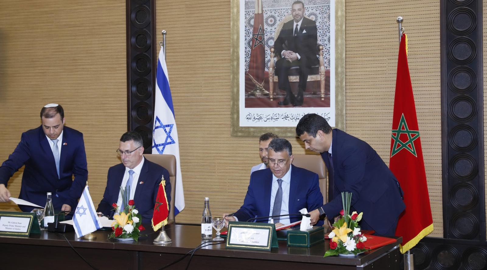 توقيع مُذكرة تفاهم بين وزارتي العدل المغربية ونظيرتها في إسرائيل