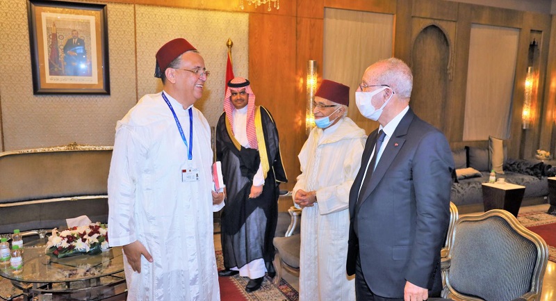  الوفد الرسمي للحجاج المغاربة يصل جدّة يتقدمه عبد اللطيف وهبي 