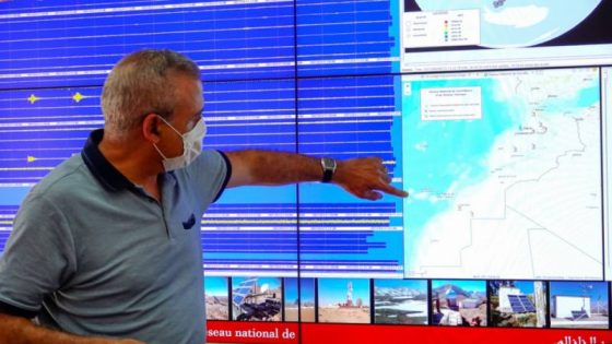  هزة أرضية بقوة 4.7 درجات بعرض ساحل إقليم الدريوش 