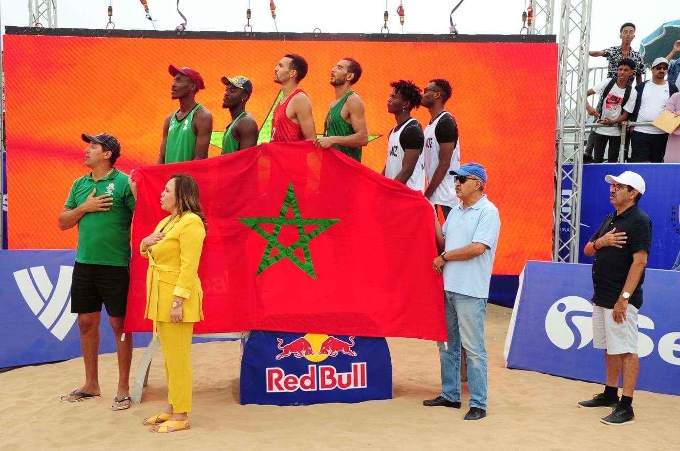  ذكورا وإناثا.. المغرب يتوج بطلا لإفريقيا لكرة الطائرة الشاطئية 