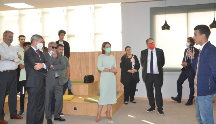  وزيرة الخارجية الألمانية تقوم بزيارة لتكنوبارك سوس ماسة بأكادير 