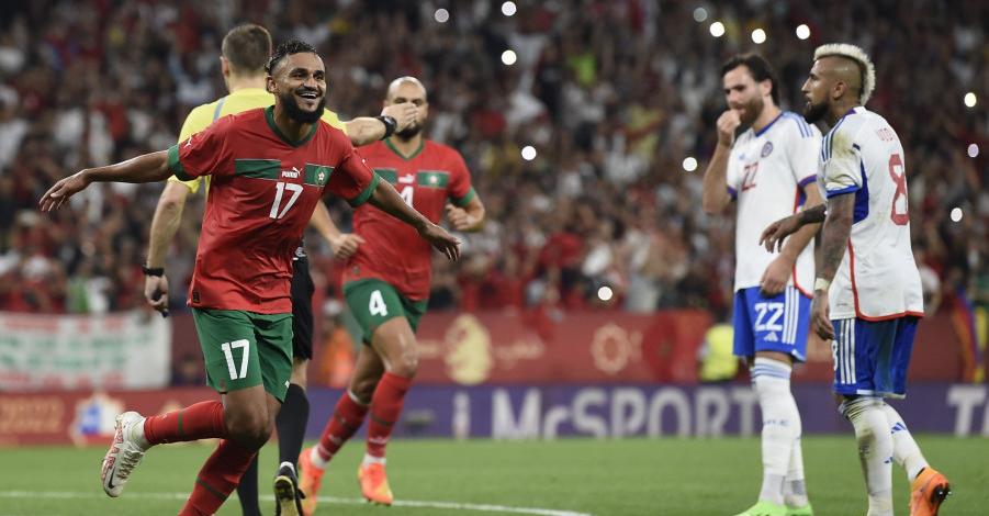  بأداء مُمتع وثنائية بوفال وصابيري.."الأسود" يتغلبون على تشيلي في ودية برشلونة 