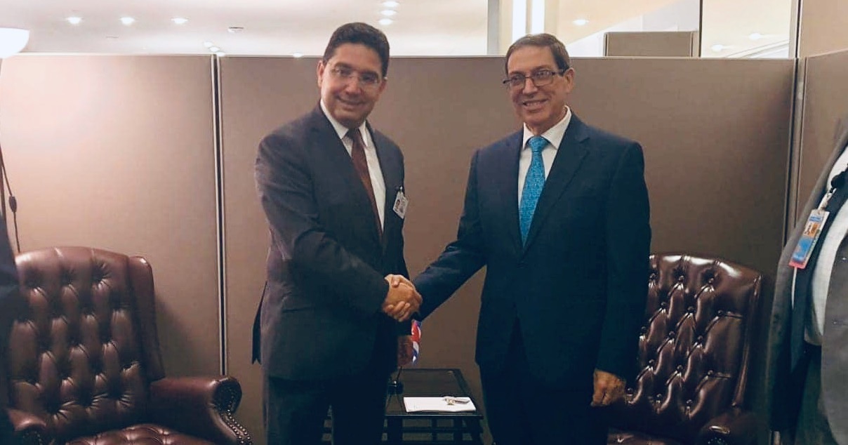 بوريطة يجري مباحثات مع نظيره الكوبي