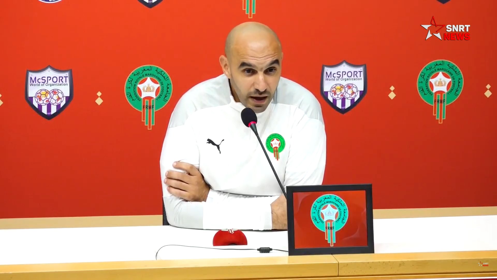  الركراكي: النصيري ولدنا.. خصنا نعاونوه وسيكون حاضرا في كأس العالم 