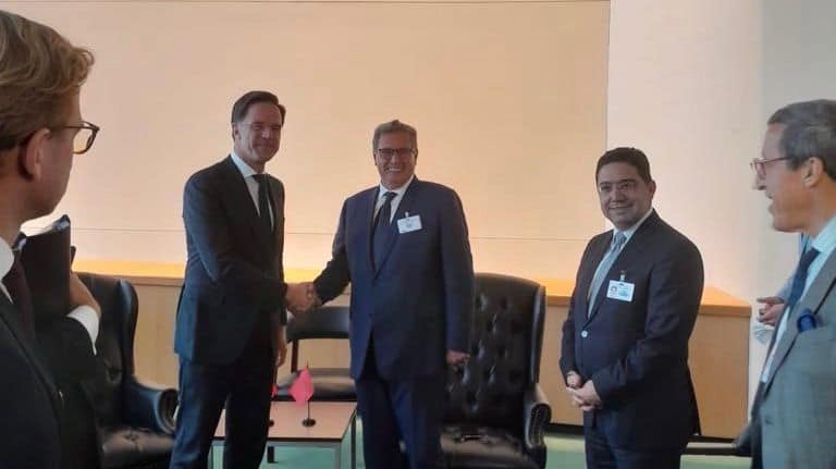  رئيس الحكومة يتباحث بنيويورك مع نظيره الهولندي بحضور بوريطة وهلال 