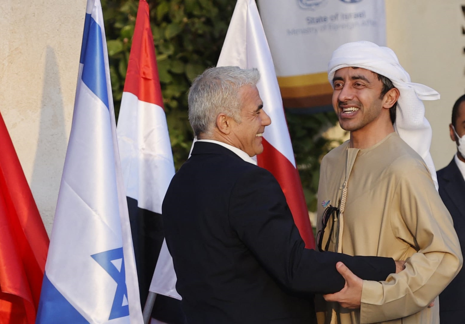  وزير خارجية الإمارات يبدأ زيارة إلى إسرائيل تستمر عدة أيام 