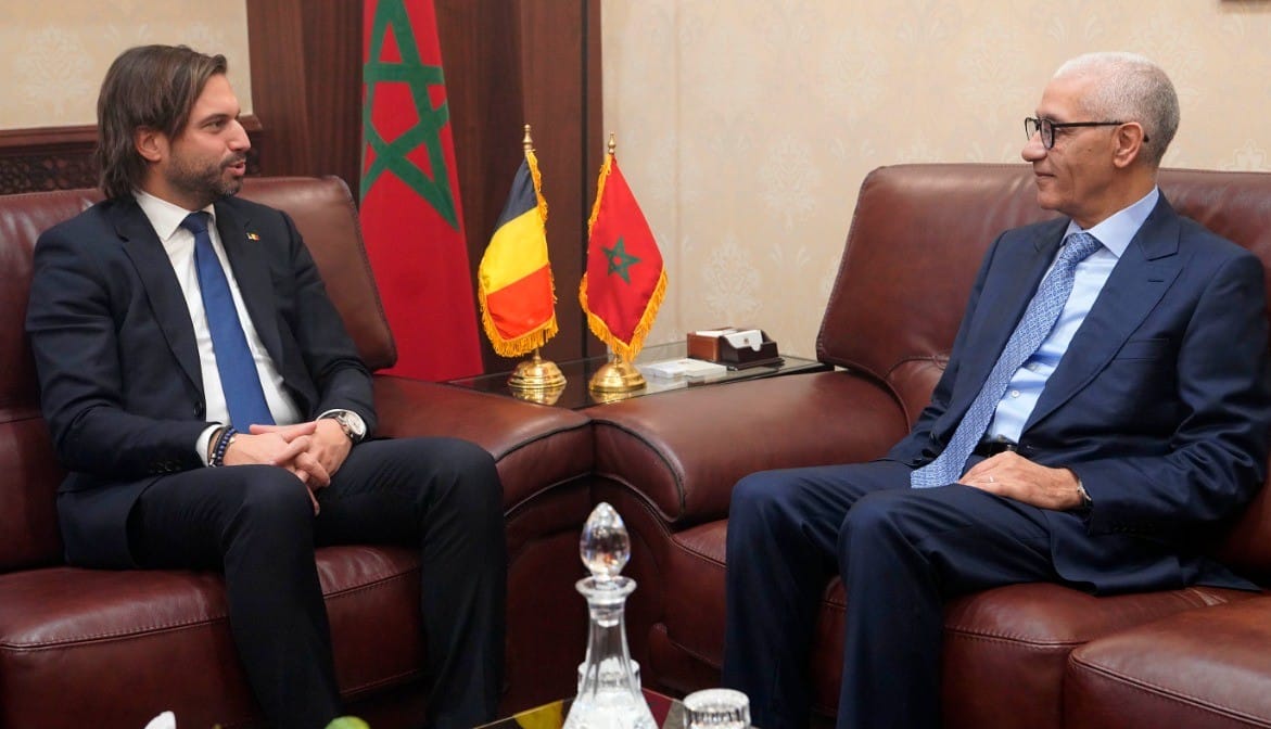  رئيس مجلس النواب المغربي يجري مباحثات مع رئيس الحزب الليبرالي البلجيكي 