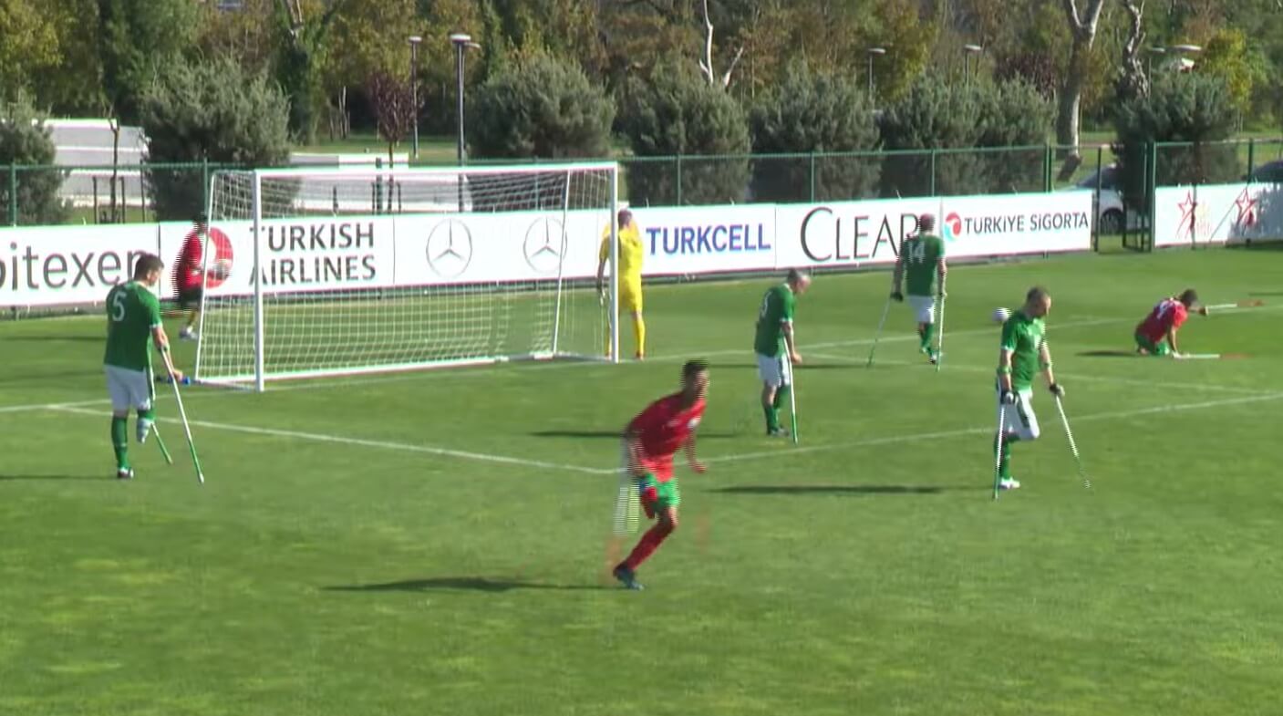  فوز تاريخي وعريض للمنتخب المغربي لمبتوري الأطراف بـ 6-0 على المنتخب الإيرلندي في كأس العالم 