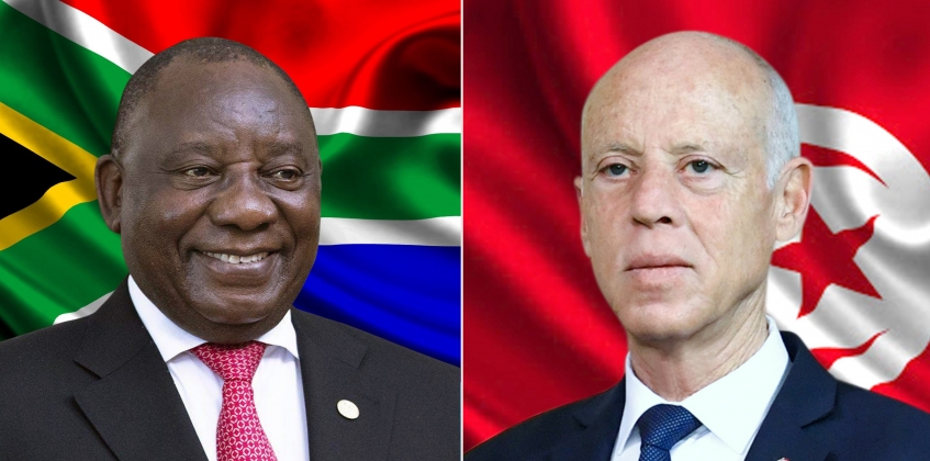  بين موقف استقبال رئيس تونس واستقبال رئيس جنوب إفريقيا لزعيم جبهة البوليساريو الانفصالية.. هذه أوجُه الاختلاف 