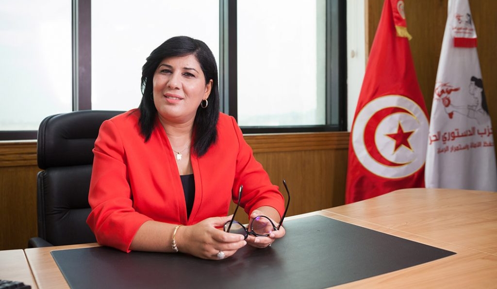  عبير موسي للصحيفة: قيس سعيّد ديكتاتور خطير لا نعترف بشرعيته.. واستقباله لزعيم البوليساريو "انحراف" لسياسة تونس الخارجية 