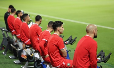  حكيمي ومزراوي يخضعان لتداريب انفرادية في أول مران قبل مواجهة بلجيكا‎‎ 