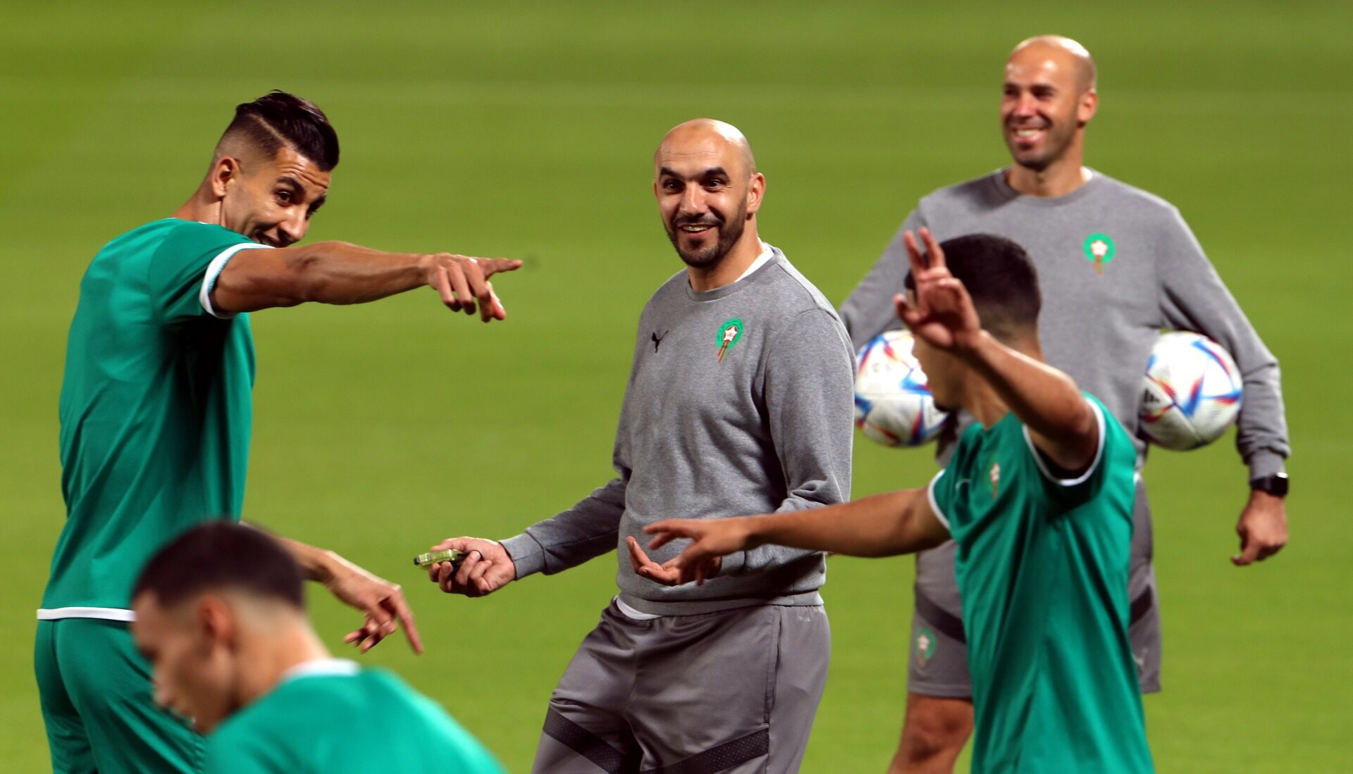 في حضور المجموعة مُكتملة.. أجواء إيجابية في مران المنتخب الوطني بعد الانتصار أمام بلجيكا