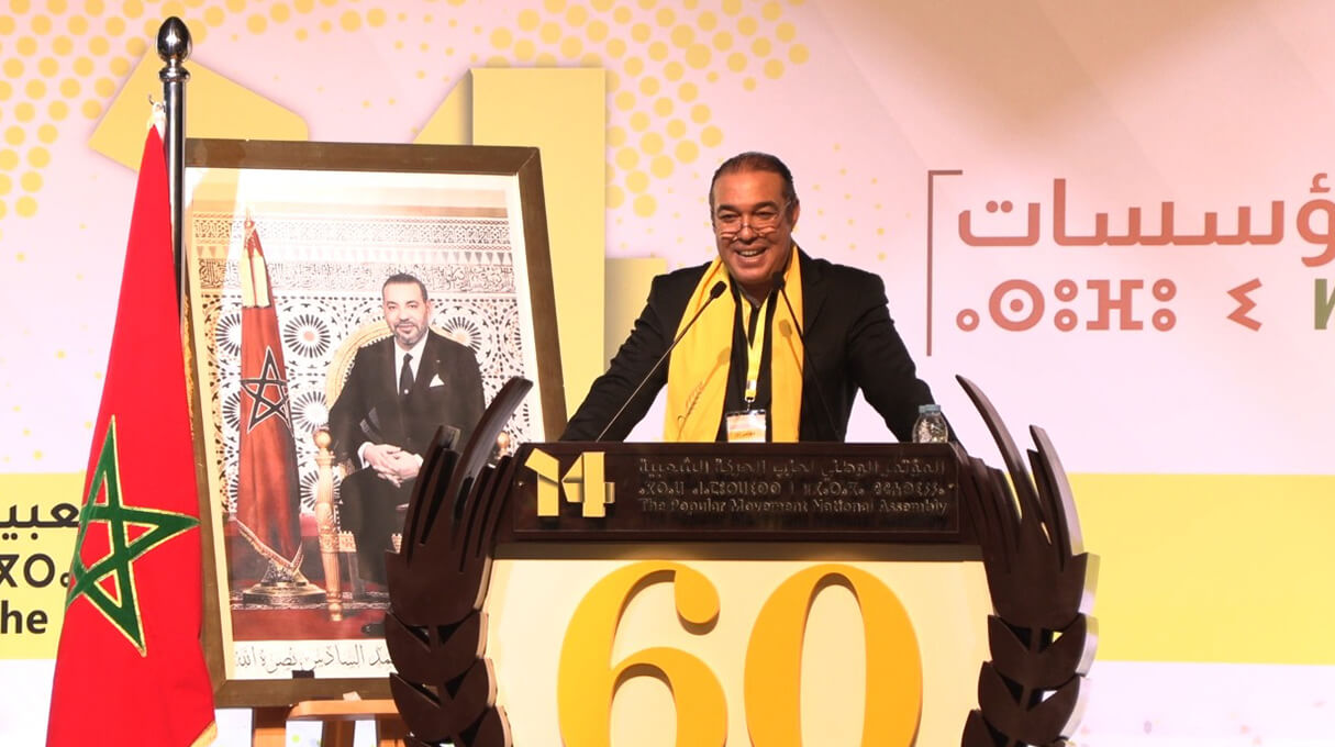 الولادة السياسية الثانية لمحمد أوزين.. الملك يهنئه على انتخابه أمينا عاما للحركة الشعبية بعد سنوات على إعفائه بسبب فضيحة "الكراطة"