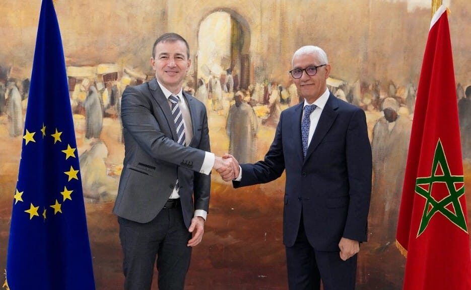 رئيس مجلس النواب يجري مباحثات مع مقرر المغرب عن مجموعة الحزب الشعبي الأوروبي بالبرلمان الأوروبي