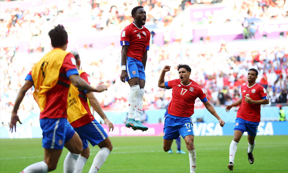  كوستاريكا تلدغ اليابان بهدف وتعزز حظوظها قبل مواجهة ألمانيا في آخر جولة 