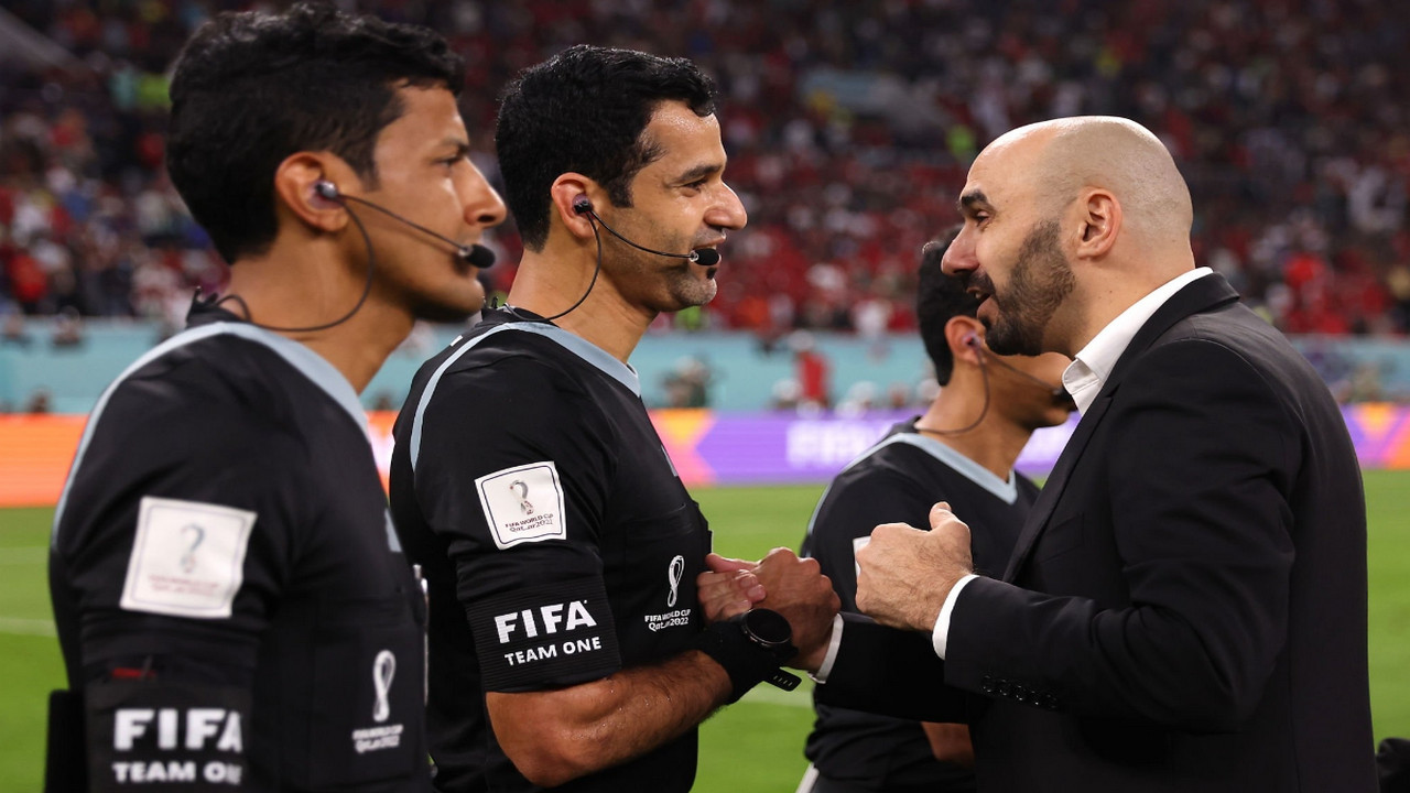  الركراكي: احتلال المركز الرابع إنجاز تاريخي ومشرف للكرة المغربية والعربية والافريقية 