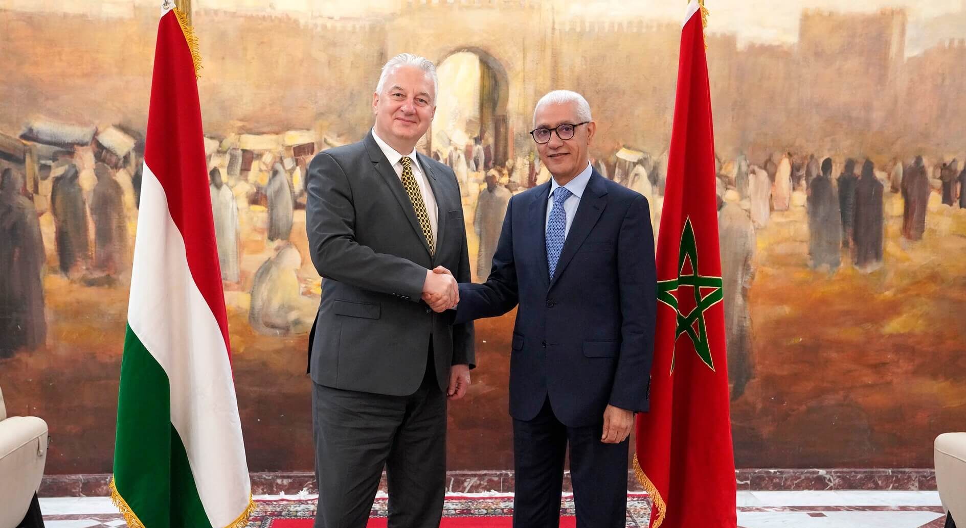  نائب الوزير الأول المجري يؤكد لرئيس مجلس النواب المغربي دعم بلاده للوحدة الترابية للمملكة 