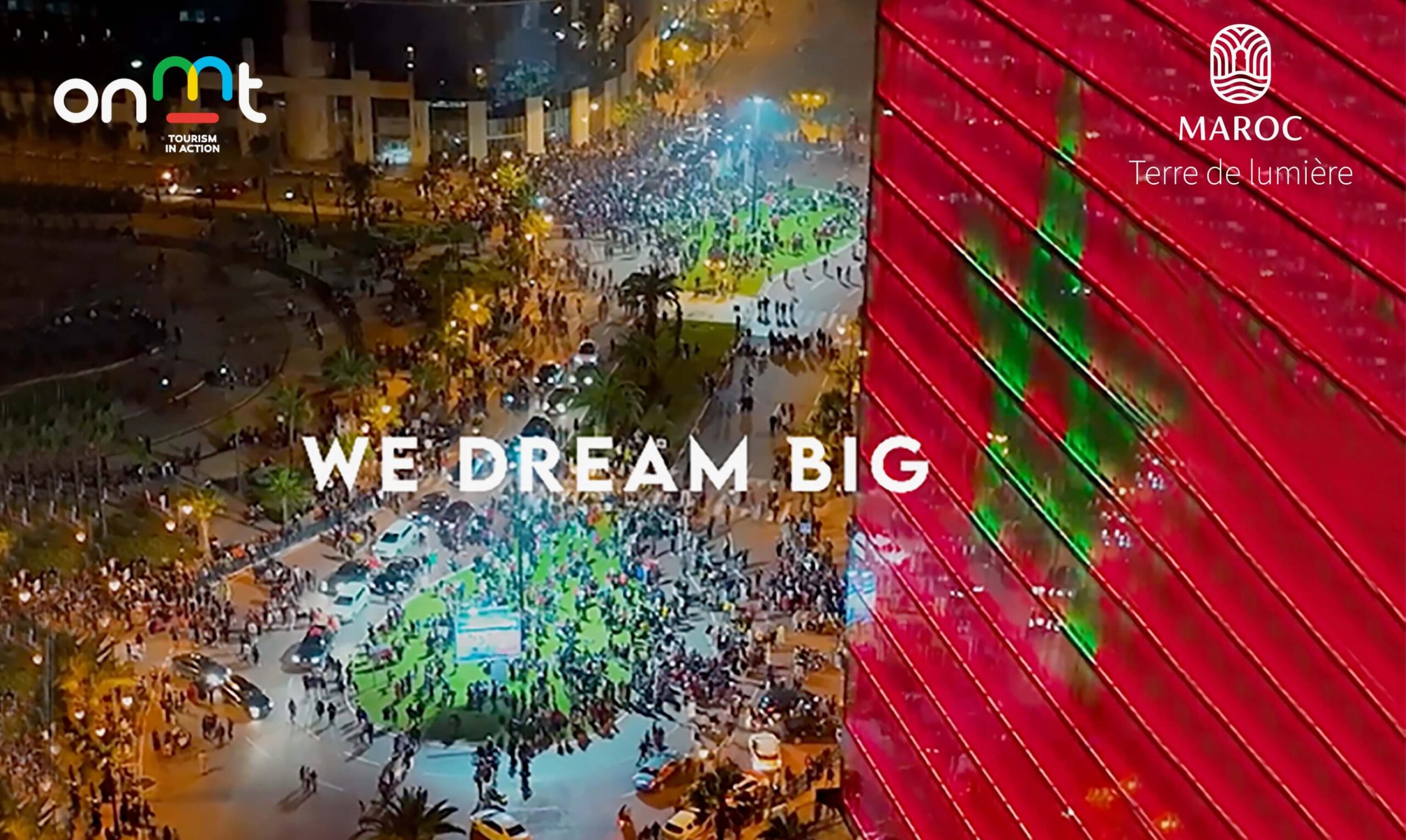  المكتب الوطني المغربي للسياحة يواكب الشغف الباهر للمنتخب في كأس العالم لبث وصلات "المغرب أرض الأنوار" في أهم القنوات العالمية 