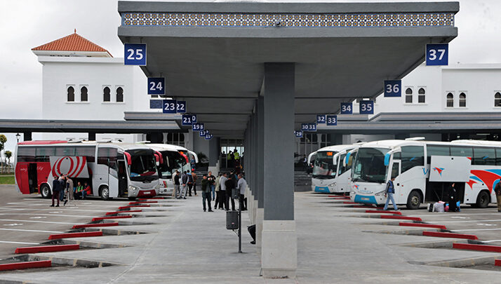  المحطة الطرقية بطنجة تتجاوز عتبة مليون مسافر خلال سنة 2022 