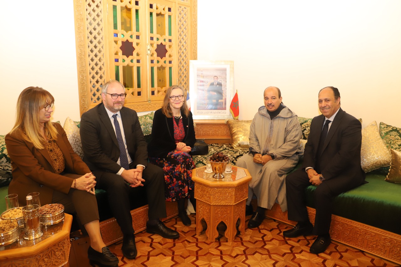  رئيس مجلس المستشارين يستقبل وفدا عن مجلس الشيوخ الفرنسي 