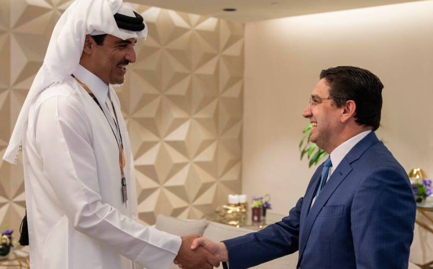  بوريطة ينقل رسالة شفوية من الملك محمد السادس إلى أمير قطر 