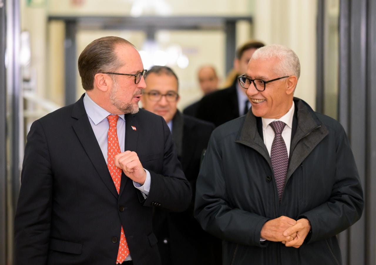  رئيس مجلس النواب يجري مباحثات مع وزير الخارجية النمساوي 