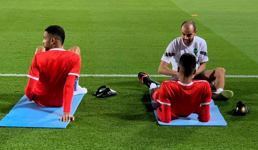  الطاقم الطبي للمنتخب الوطني يسارع الزمن لتأهيل أوناحي بعد إصابته على مستوى الكاحل‎‎ 