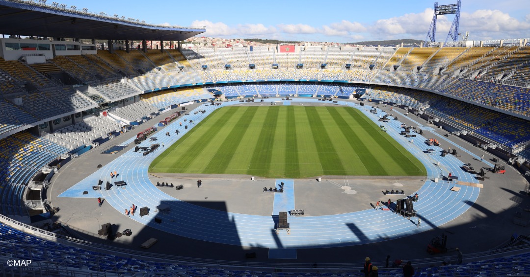 الملعب الكبير لطنجة في حلة جديدة لاستقبال فعاليات كأس العالم للأندية