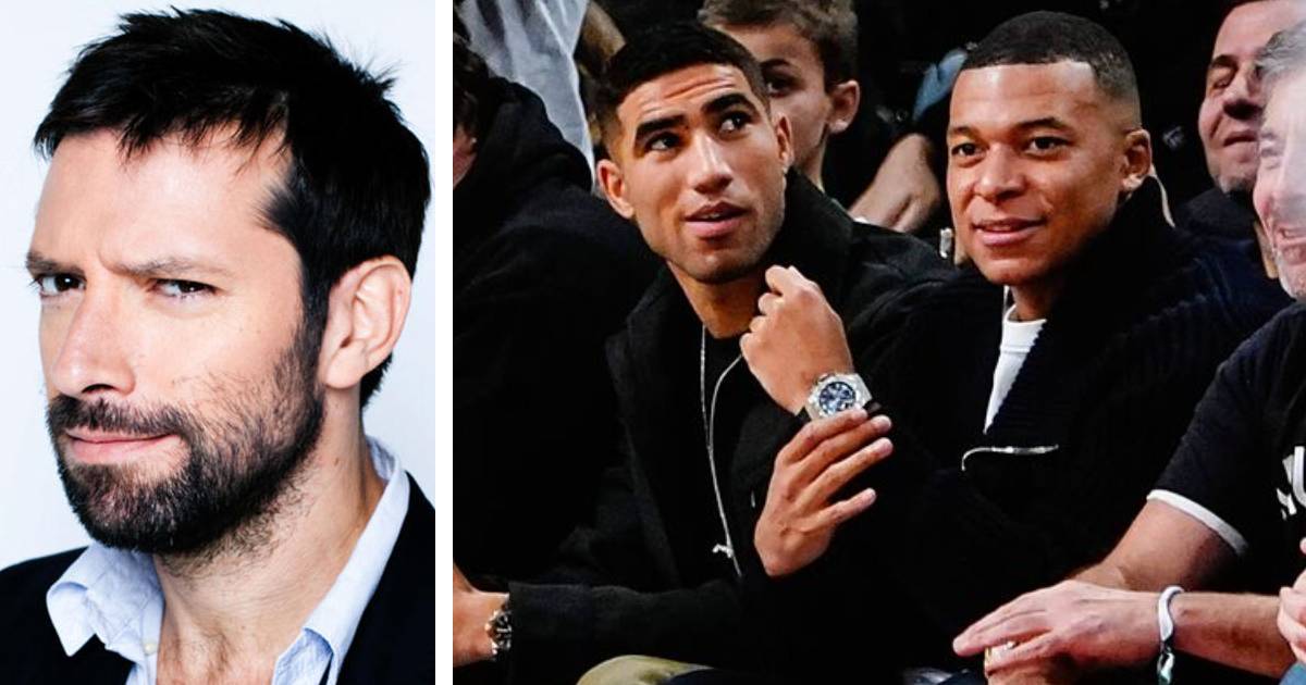  في عنصرية مقيتة.. مُنشط بإذاعة RMC الفرنسية يصف حكيمي بـ"كلب مبابي" 