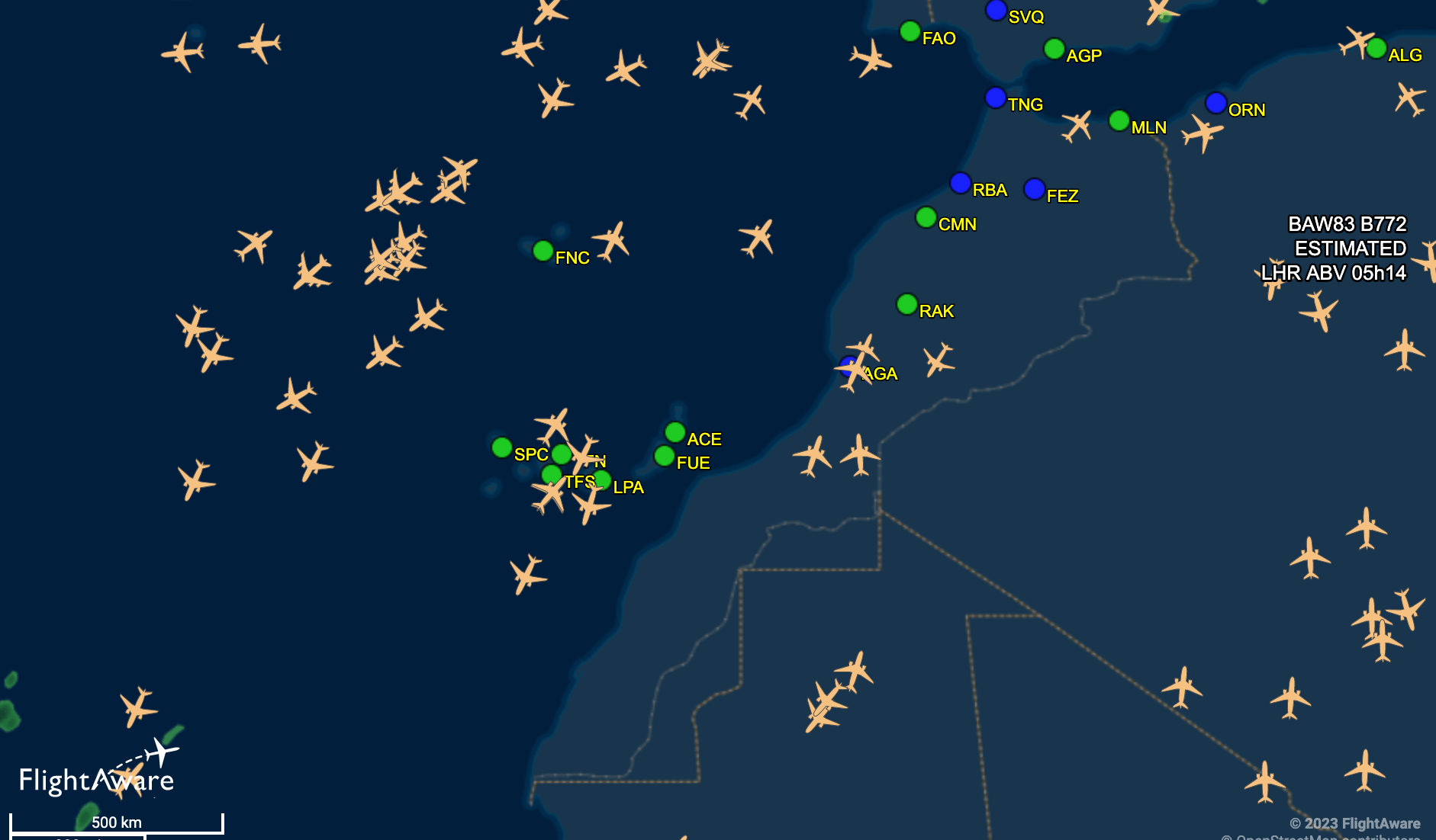 ترسيم الحدود البحرية وإدارة المجال الجوي.. ملفان مُتعلقان بالصحراء ضمن جدول أعمال الاجتماع المغربي الإسباني رفيع المستوى